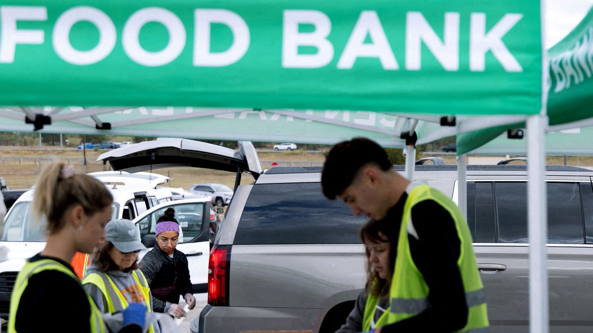 "We've been hearing that from so many people that they never thought that they would be asking for food." Tens of millions of Americans are spending the weekend hungry as they await resolution of political and legal wrangling over federal food assistance.