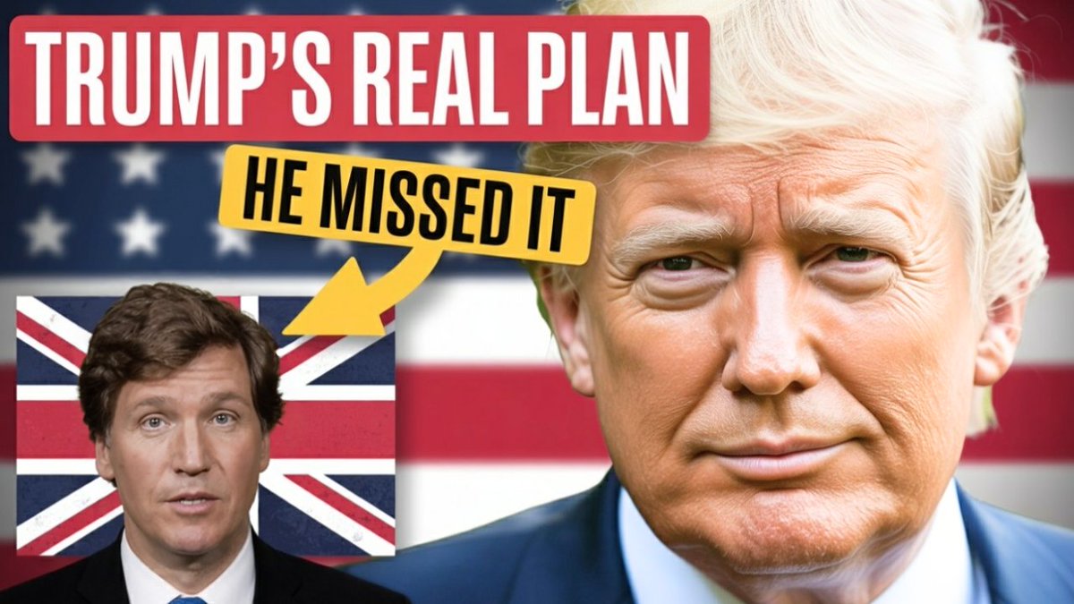 🚨 Tucker Carlson and MTG just walked into a BRITISH INTELLIGENCE trap. They're telling Trump to abandon foreign policy and "focus on the economy." But Trump's foreign policy IS his economic policy—and that's exactly what the Empire doesn't want you to understand.