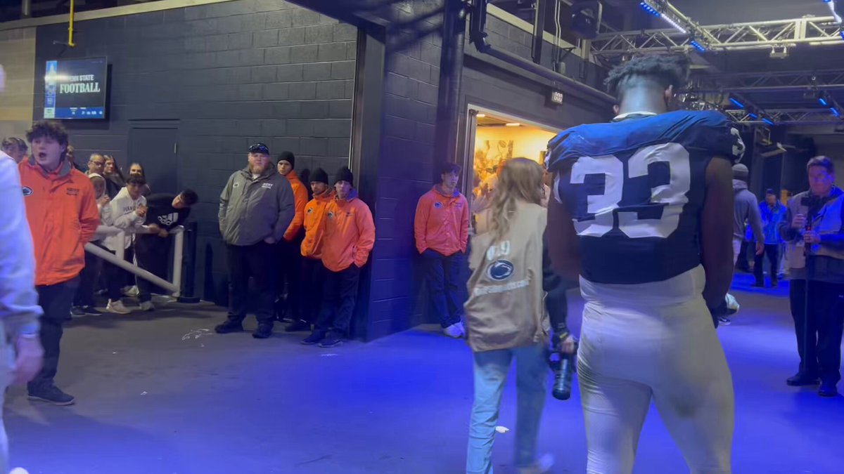 Even after a tough loss, Penn State DE Dani Denis-Sutton made sure a young fan went home happy.