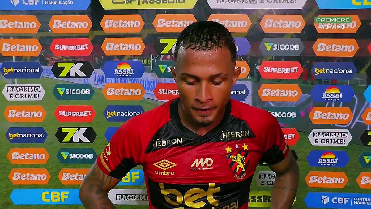 “É inadmissível o que a gente fez hoje.” 🎙️ Léo Pereira, após o Sport tomar a virada para o Atlético-MG, de 2x0 para 2x4.” 🎥 Premiere | ge