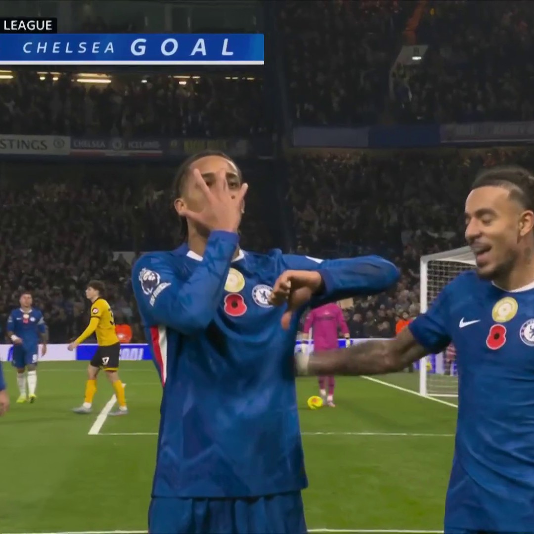 Estevao makes an instant impact off the bench, teeing up Joao Pedro for Chelsea's second! 🤝