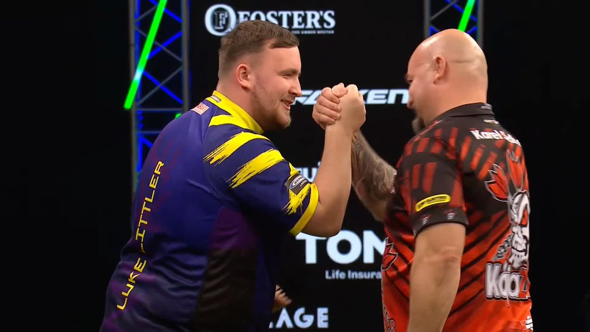 THE NUKE ROMPS SEDLACEK! ☢️ Luke Littler begins his title defence at the Grand Slam of Darts with a comfortable 5-1 win over Karel Sedlacek! 📺 #GSOD | Group E