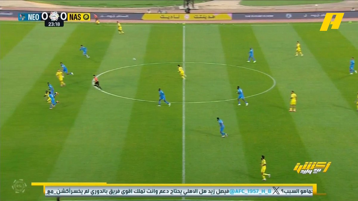 محمد فودة: - د 23 يجب إنذار لاعب نيوم بالبطاقة الصفراء " سمير عثمان: يختلف" - د 29 لا توجد ضربة جزاء للنصر - د 54 طرد لاعب نيوم صحيح - د 62 احتساب ضربة جزاء غير صحيحة للنصر " سمير عثمان: ركلة جزاء صحيحة" - د 88 لا يوجد ضربة جزاء لينوم #النصر_نيوم مجاناً على شاهد برنامج #اكشن_مع_وليد يومياً الساعة 11:00مساءً بتوقيت السعودية على #MBCAction