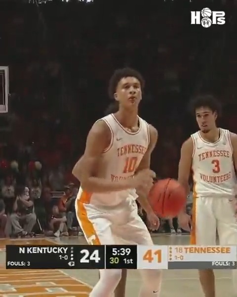 Projected top 5 pick Nate Ament today: 23 PTS | 8 REB | 5 AST | 6-12 FG | 2-4 3PT
