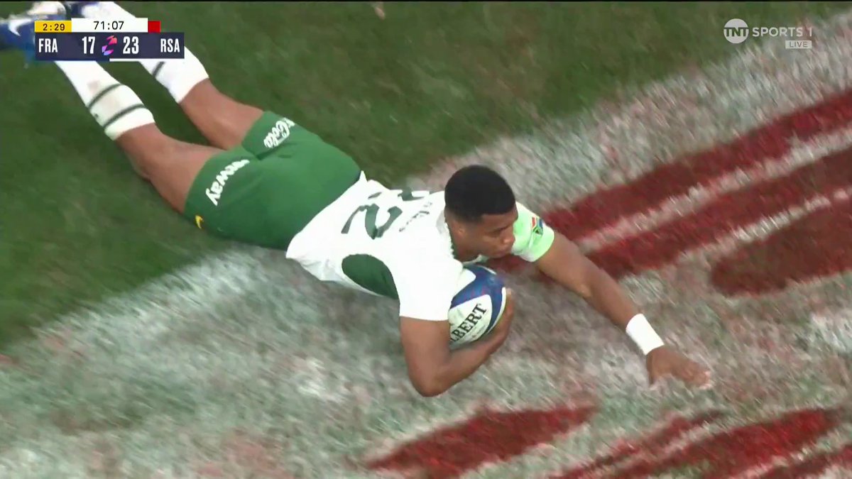 Has that decided it!? 🤯 Grant Williams does it himself to extend the Springboks' lead 😮‍💨