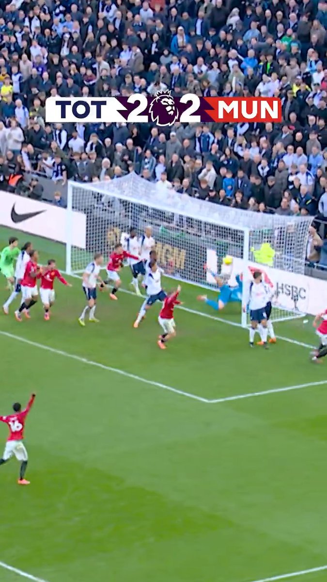 The last 10 minutes of Tottenham Hotspur v Manchester United was CHAOS 🤯