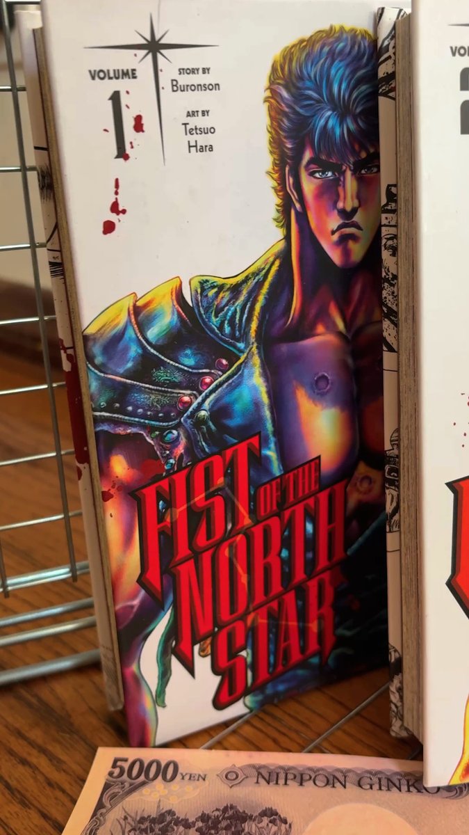 Experience the series that spawned the iconic “Omae Wa Mou Shindeiru” meme, available in stunning hardcover with a blood-splattered connecting spine art. Read a free preview: