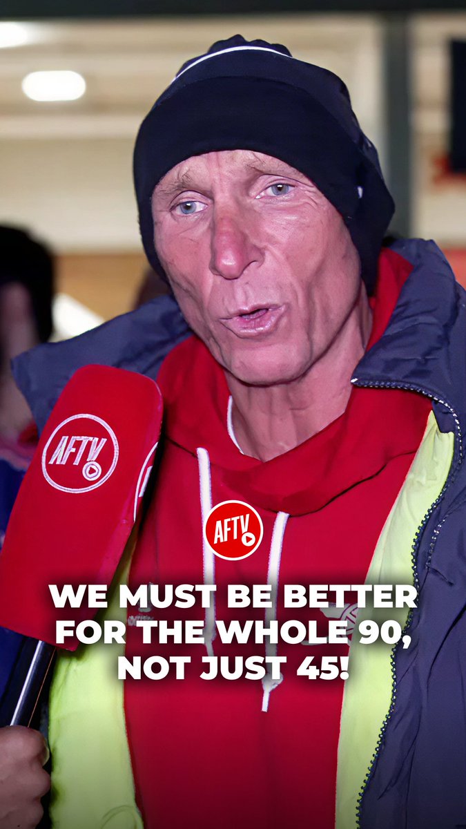 𝐓𝐡𝐚𝐭’𝐬 𝐭𝐡𝐞 𝐩𝐨𝐨𝐫𝐞𝐬𝐭 𝐟𝐢𝐫𝐬𝐭 𝐡𝐚𝐥𝐟 𝐰𝐞’𝐯𝐞 𝐩𝐥𝐚𝐲𝐞𝐝 𝐢𝐧 𝐚 𝐥𝐨𝐧𝐠 𝐰𝐡𝐢𝐥𝐞! 😑 #FanCams #Arsenal #Arteta
