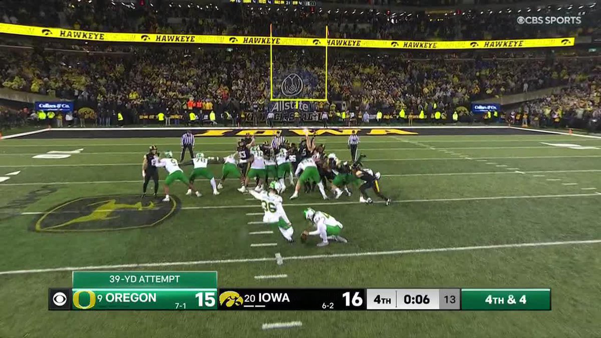Mr. Clutch. Atticus_Sappington with the game-winner for the Ducks! #GoDucks