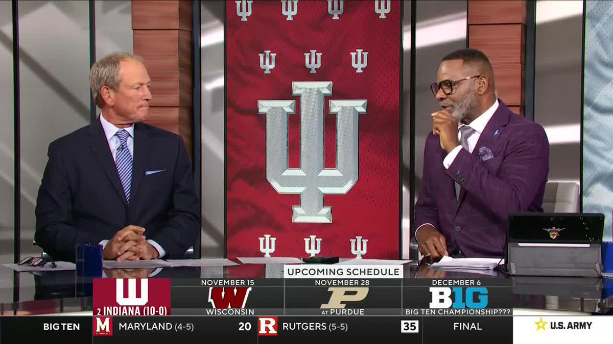 "The wonderful thing is he gets to coach these guys hard now... This was too close for comfort but they also know they can find a way to win." Rick Neuheisel on Indiana Football's last-second win vs. Penn State