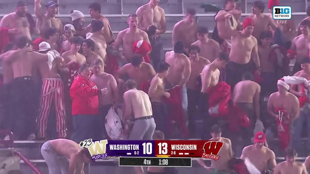 Wisconsin on top 😤 Wisconsin Football