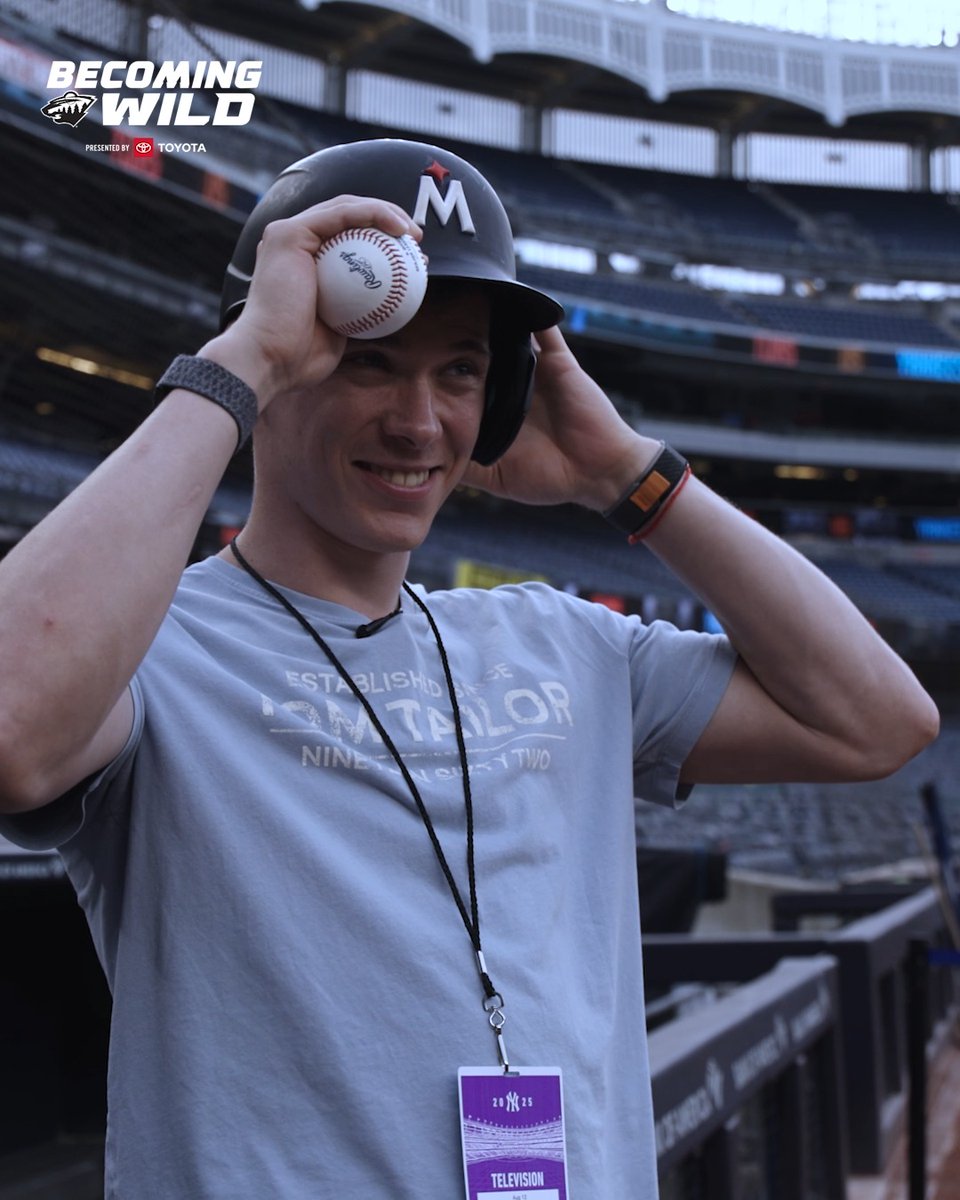 ⚾️ Danila Yurov steps up to the plate in his new Becoming Wild episode out now! Watch on Youtube » #BecomingWild | Drive Toyota