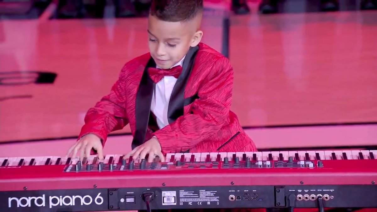 An absolute must see National Anthem performance. You crushed it, Jelijah Diaz!