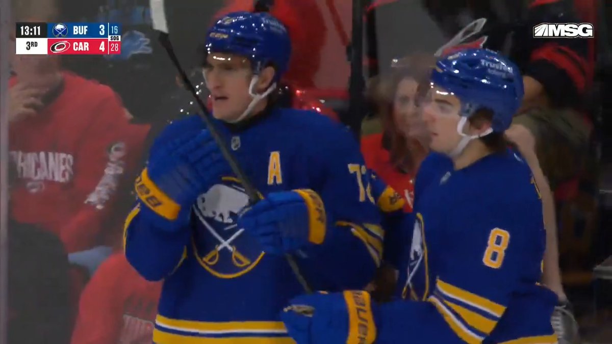 TAGE! 🗣️ #LetsGoBuffalo | #sabrehood