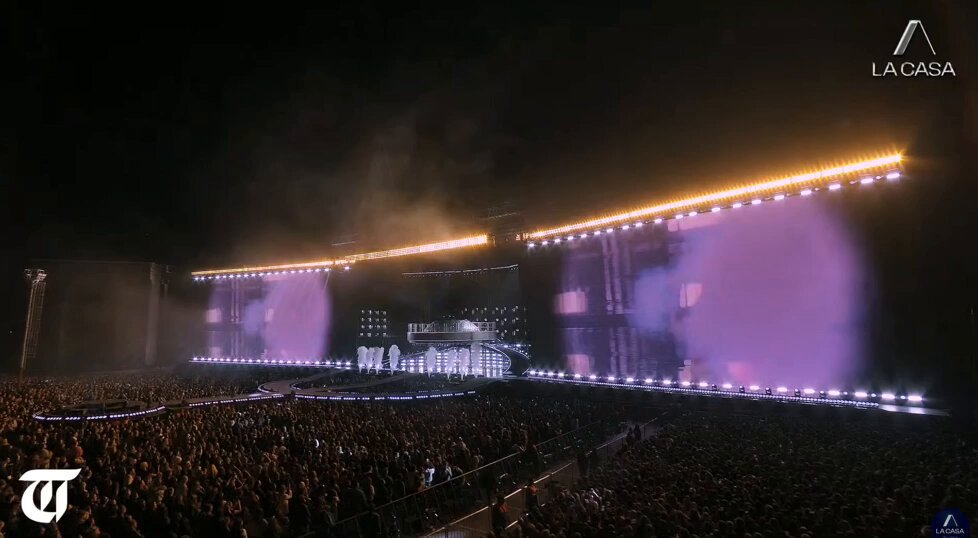 Así cerró TINI su show en FUTTTURA. La transmisión se convirtió en el vivo de YouTube más visto del año en Argentina.