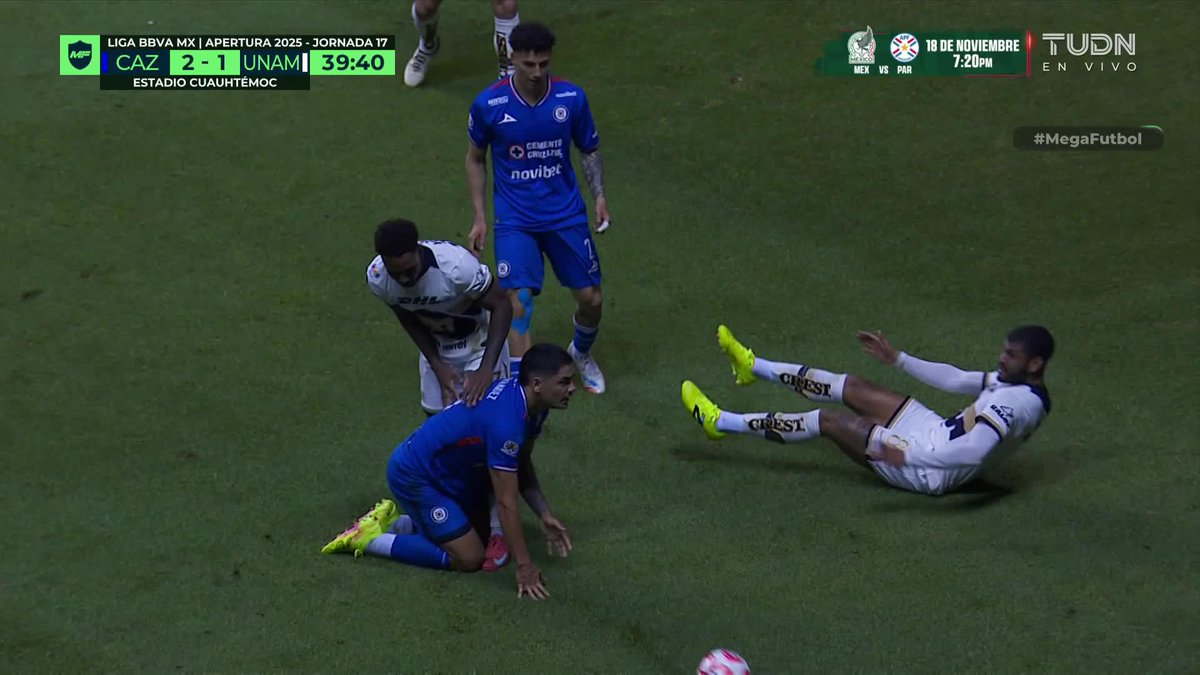 😱🟥 ¡SE SALVA ANGULO! Tremenda patada al ‘Toro’ y no muestran la roja #MegaFutbol