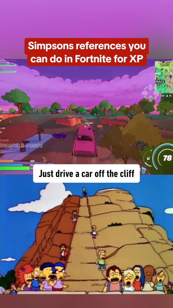 The Hidden Gag Quests in Fortnite double as iconic Simpsons references: