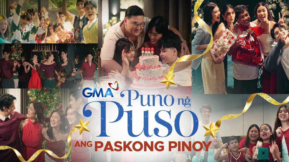 Narito na ang handog namin ngayong Kapaskuhan! Wish namin na maging puno ng puso ang inyong Pasko! Merry Christmas, mga Kapuso! ❤️🎄 #PunoNgPusoAngPasko #GMACSID2025