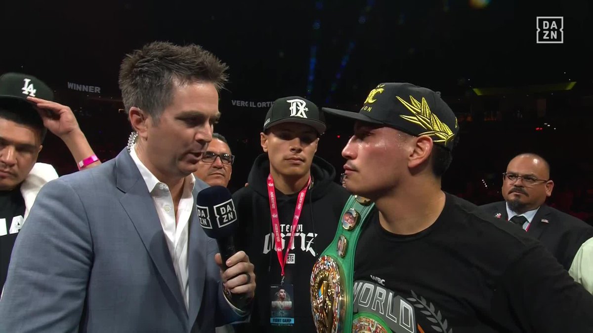 Things got HEATED between Boots and Vergil Ortiz Jr. 👀 #OrtizLubin