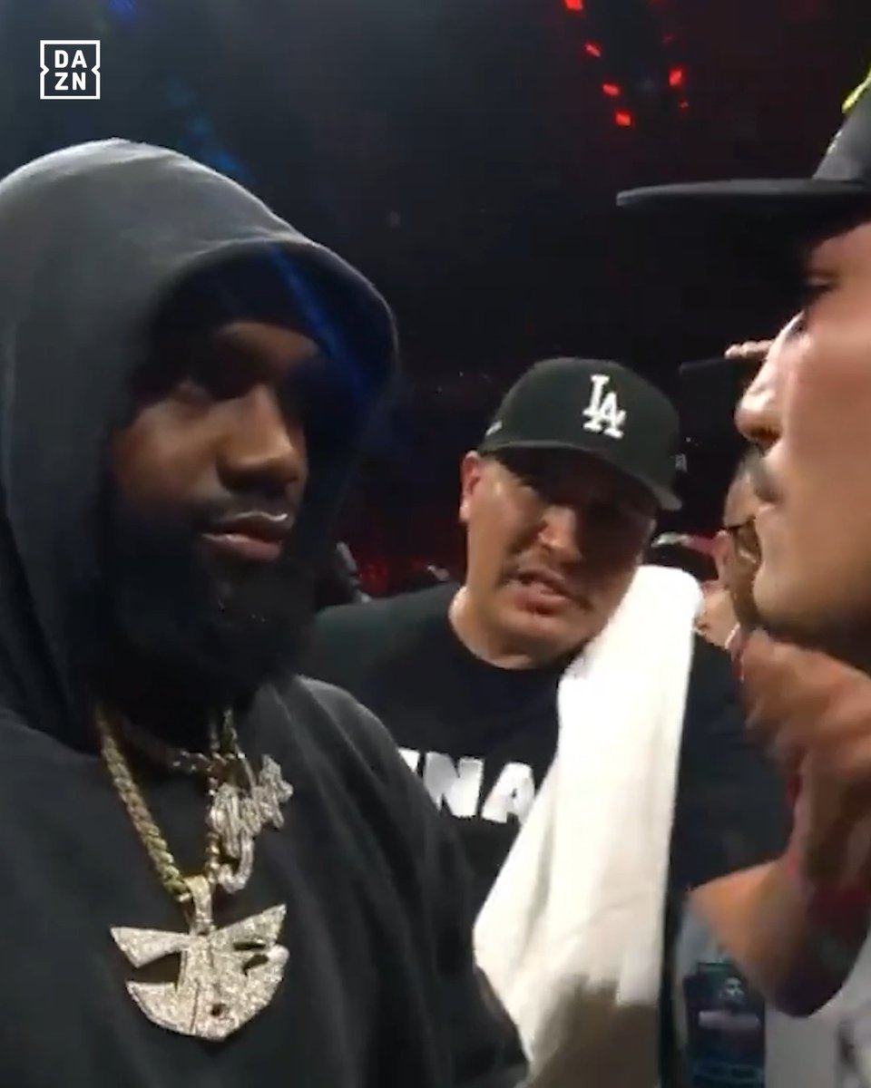 Boots and Vergil face-off 😤 Jaron Ennis and Vergil Ortiz Jr are destined to fight next 🍿