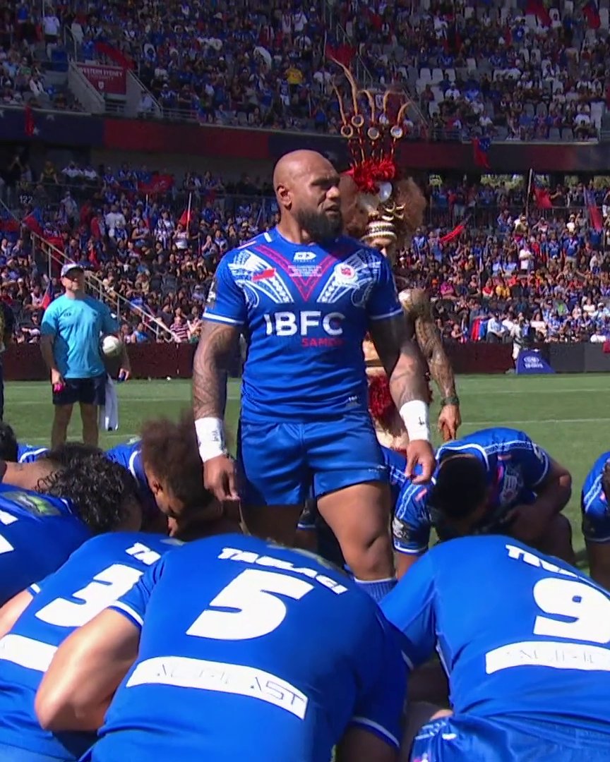 Toa Samoa's Siva Tau! 🇼🇸
