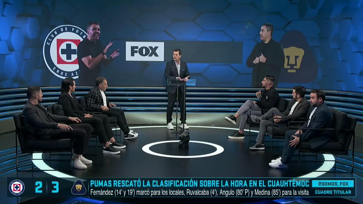 🔴🇵🇦¿Era roja de Carrasquilla sobre Kevin Mier en el 🚂#CruzAzul 2-3 #🐾Pumas? 🎙️ Santiago Fourcade ya hizo enojar a 🎙️ Alberto García Aspe #CuadroTitular