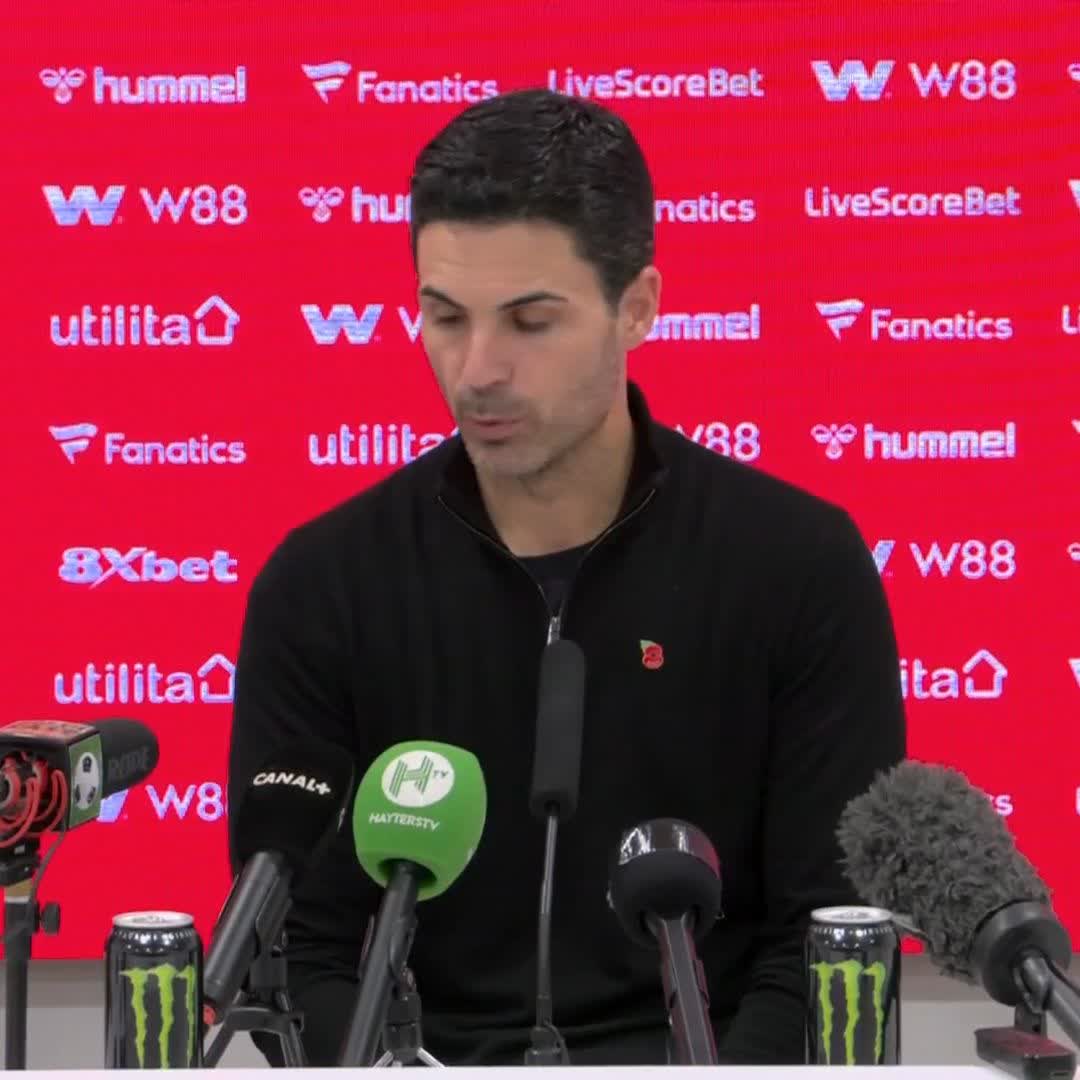 Arsenal's Mikel Arteta expresses his frustration and disappointment after failing to pick up three points against Sunderland. 🎙️