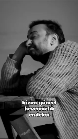 bizim güncel hevessizlik endeksi.
