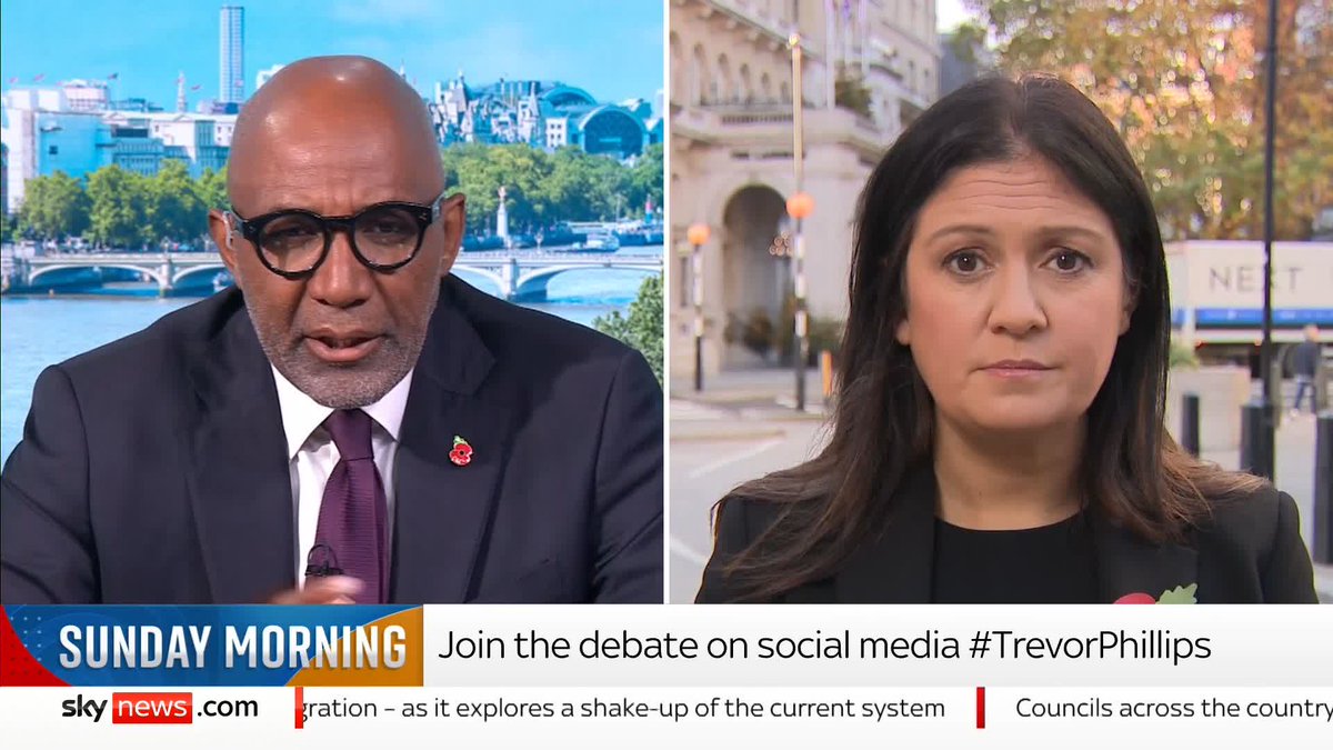 "Even one is too many" Culture Secretary Lisa Nandy tells Trevor Phillips the number of wrongly released prisoners is unacceptable 📺 Sky 501, Virgin 602, Freeview 233 and YouTube