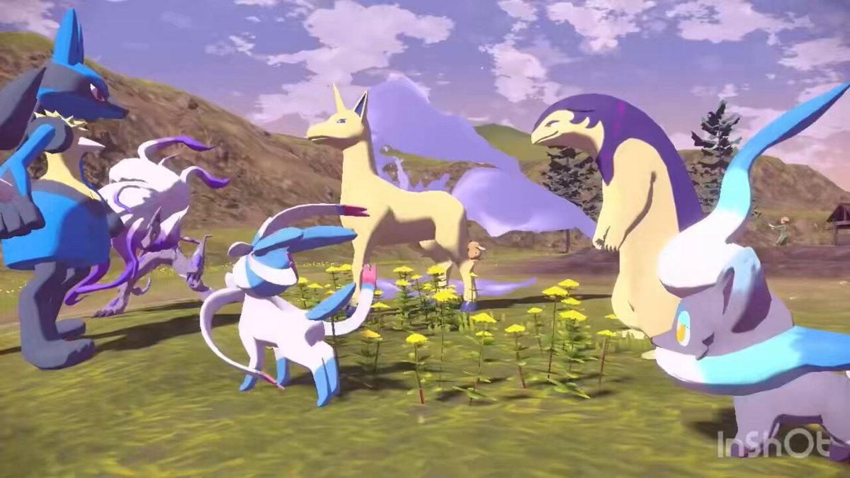 ZAは戦闘のシステム上仕方ないのかなとは思うけど、アルセウスのポケモン同士でお話ししたり、トレーナーとお話しできる仕様残ってたらより嬉しかったなぁ この仕様大好きだった☺️