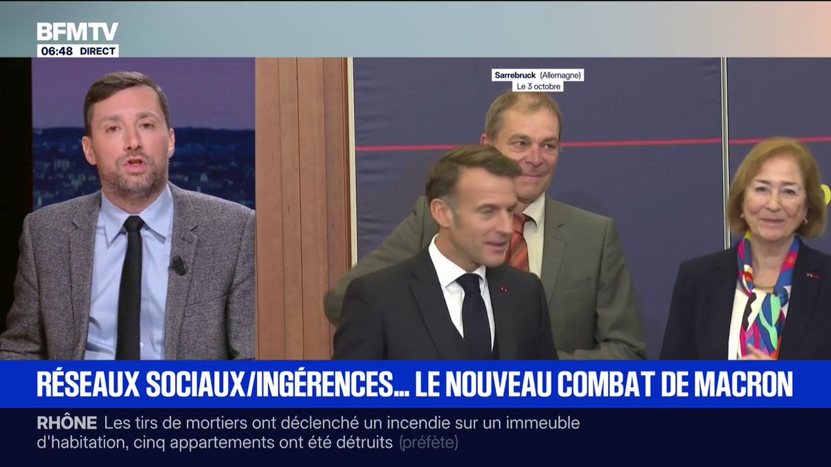 Pour BFM, Emmanuel Macron mènerait un « combat sincère » contre les réseaux sociaux… Alors que c’est juste parce qu’il ne supporte plus d’y être critiqué et de voir autant de gens réclamer son départ.