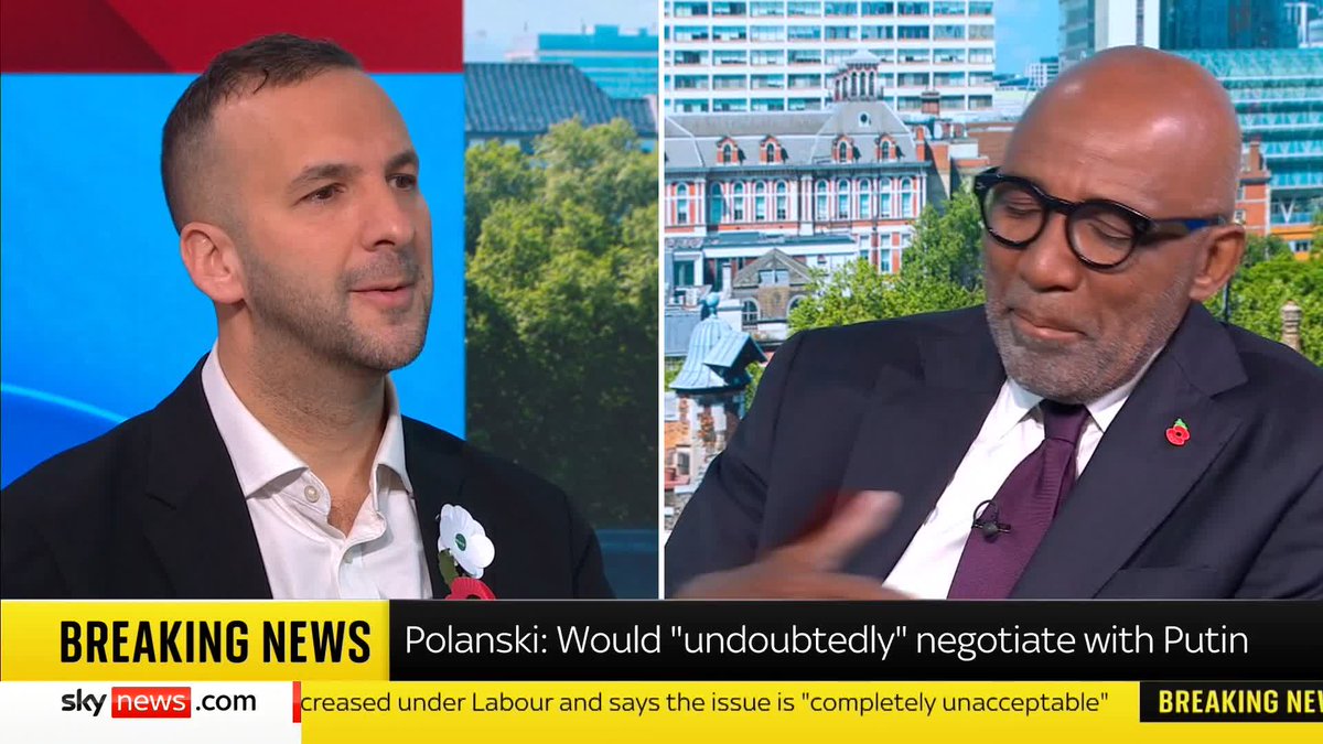 "I'm not alone in my disillusionment" Green Party Leader Zack Polanski says there will be no alliance with the Labour Party in the future 📺 Sky 501, Virgin 602, Freeview 233 and YouTube