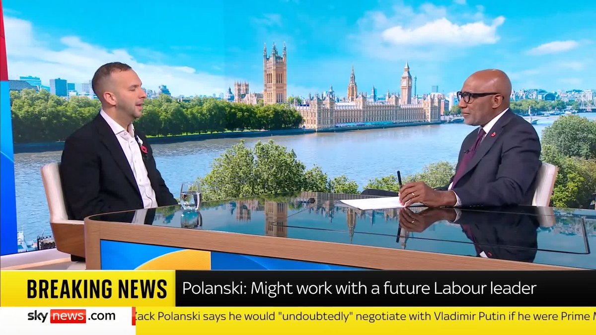 🗣️ "People are struggling enough". Green Party Leader Zack Polanski tells Sky's @TrevorTPhillips says he would not raise income tax. 📺 Sky 501, Virgin 602, Freeview 233 and YouTube