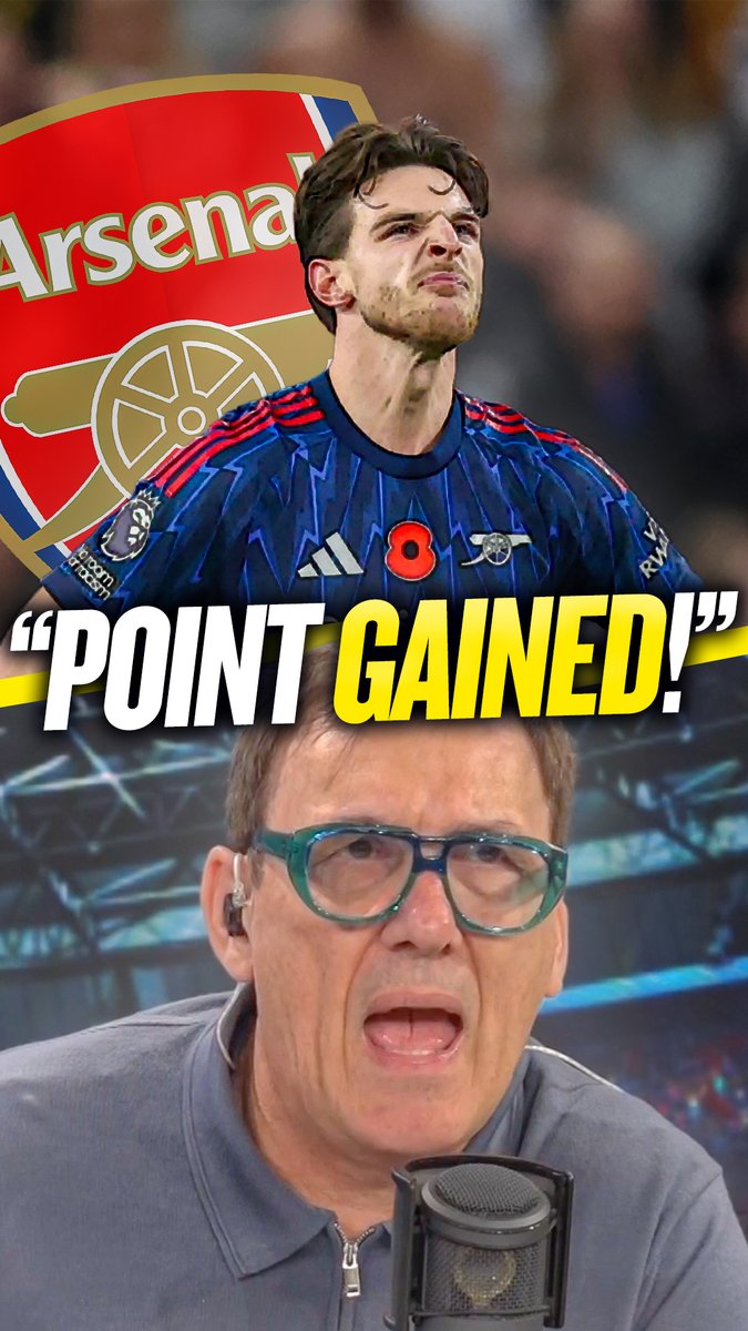 😬"A little slip!" 🔴⚪️"That's a point gained!" Tony Cascarino explains why Arsenal's draw against Sunderland in the Premier League is better than fans are making it out to be.