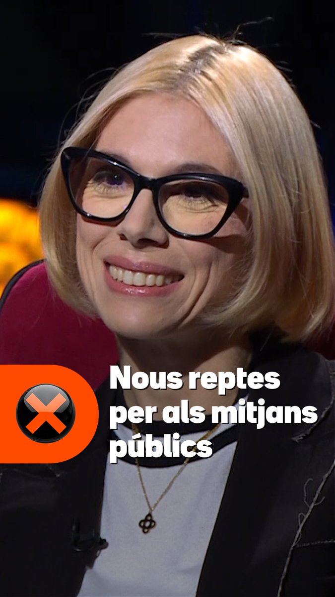 ✍️ Rosa Roma: "TV3 i Catalunya Ràdio existiran mentre hi hagi persones que ens les estimem i vegem." 📺 La presidenta de 3Cat parla de la convivència entre les marques i dels reptes "majúsculs" que afronten els mitjans públics. #Col·lapse3Cat