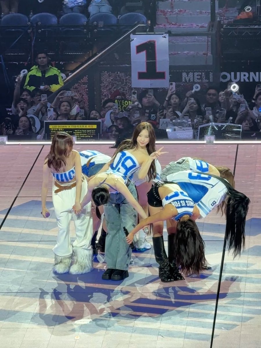 TWICE taking a bow after wrapping up two successful shows at Rod Laver Arena in Melbourne!
