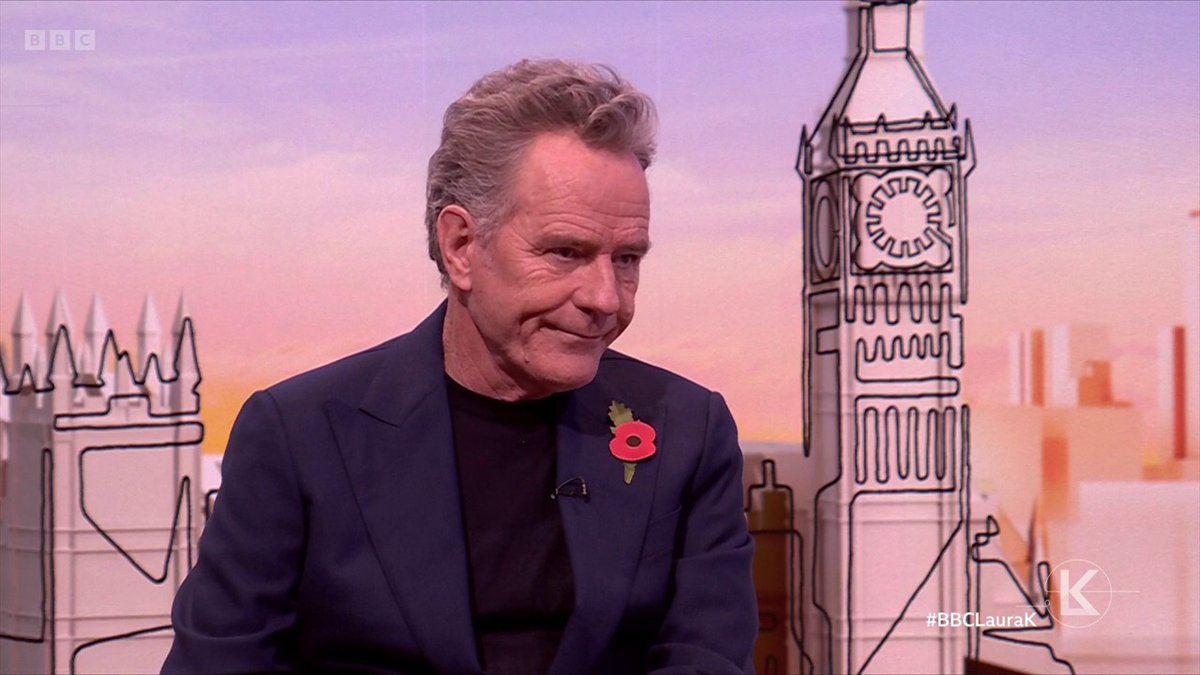 “Let’s settle down” Actor Bryan Cranston says he believes freedom of speech “has been assaulted” in the United States #BBCLauraK