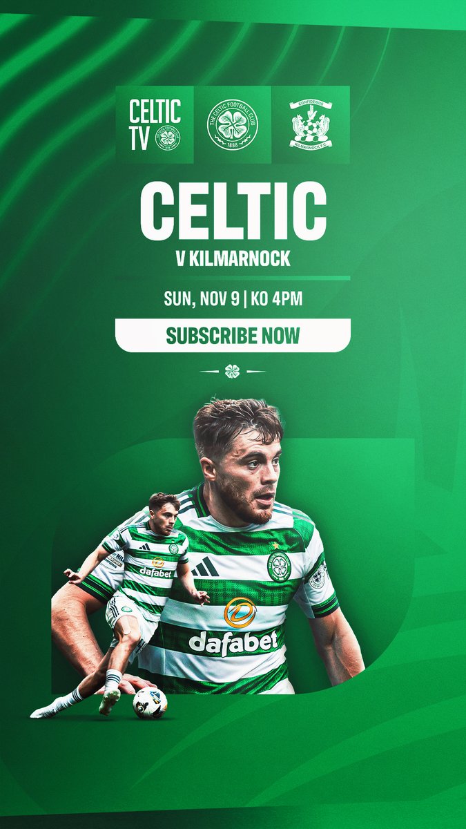 🏟️ Matchday at Paradise! The Bhoys are back at Celtic Park as they take on Kilmarnock this afternoon 🍀 📺 Live video (outside UK &amp; Ireland) from 3:30pm (CPT) on #CelticTV 🎙️ Full audio commentary available worldwide Celtic Football Club🍀 | #COYBIG | #CELKIL