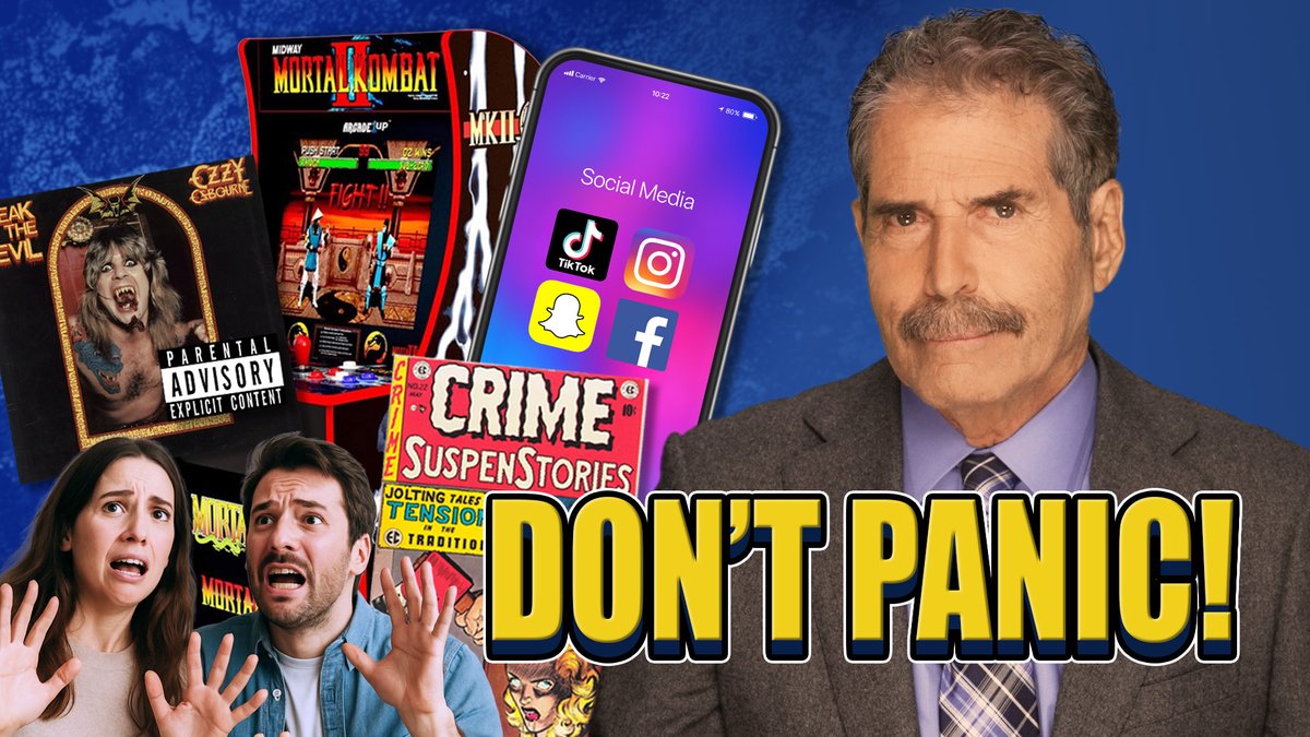 Ozzy Osbourne (RIP) got sued by fans' parents who said his songs made their sons commit suicide. Today we hear SOCIAL MEDIA hurts kids' mental health. Will we find out social media's fine, just like music? @cjferguson1111 thinks so:
