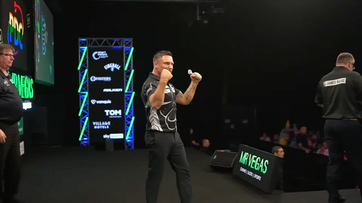 PRICE WHITEWASHES WADE! Gerwyn Price has averaged over 100 and hit two ton-plus checkouts to absolutely wallop James Wade 5-0, greatly boosting his chances of making the knockouts! 📺 #GSOD | Group D