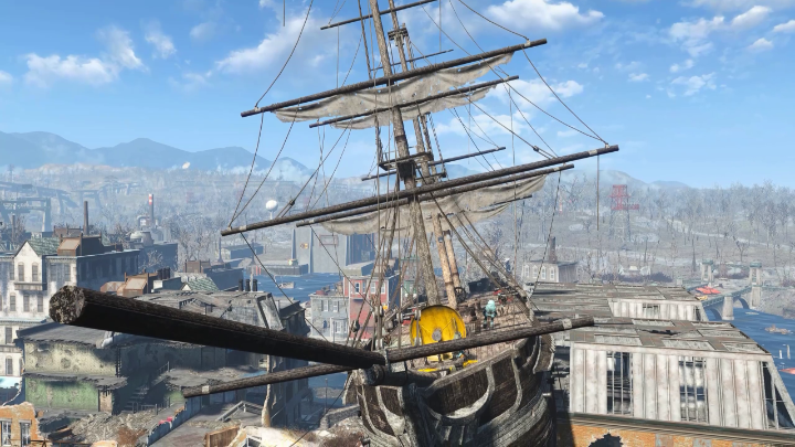 We've arrived at our final recon objective, the USS Constitution. The location has some curious goings on, and Paladin Danse is here to overview.