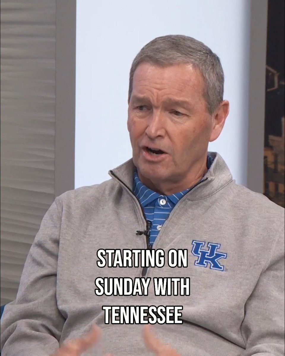 Ready for the Kentucky Volleyball stretch run starting this evening. #GoBigBlue! See you in HMC, #BBN! Keith Farmer BBN Tonight UK Sports Network