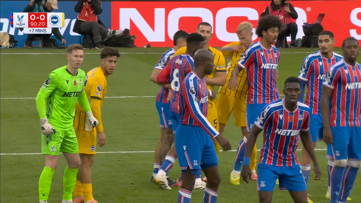 Tensions are boiling over between Brighton and Crystal Palace 😳