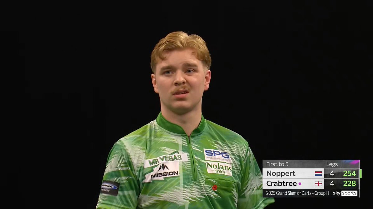 THE FREEZE TAKES THE WIN! Danny Noppert has secured his place in the last 16 with a 5-4 win over Cam Crabtree, knocking out sixth seed Jonny Clayton in the process! 📺 #GSOD | Group H