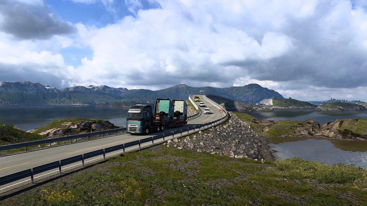 Nordic Horizon Landmarks await! โจ From beautifully engineered bridges to the northernmost point of Europe, our team has faithfully recreated these real-world landmarks in our upcoming DLC for Euro Truck Simulator 2 ๐๐จ See more at: