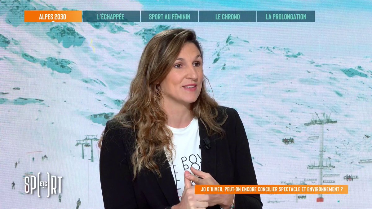 « Il y a beaucoup de sportifs qui tirent la sonnette d’alarme… les déplacements sportifs amènent énormément de déplacements de spectateurs, donc une #empreinte #carbone qui est plus forte… On en est conscient, il va falloir s’adapter » Lenaïg CORSON #SportEtc Caroline Delage