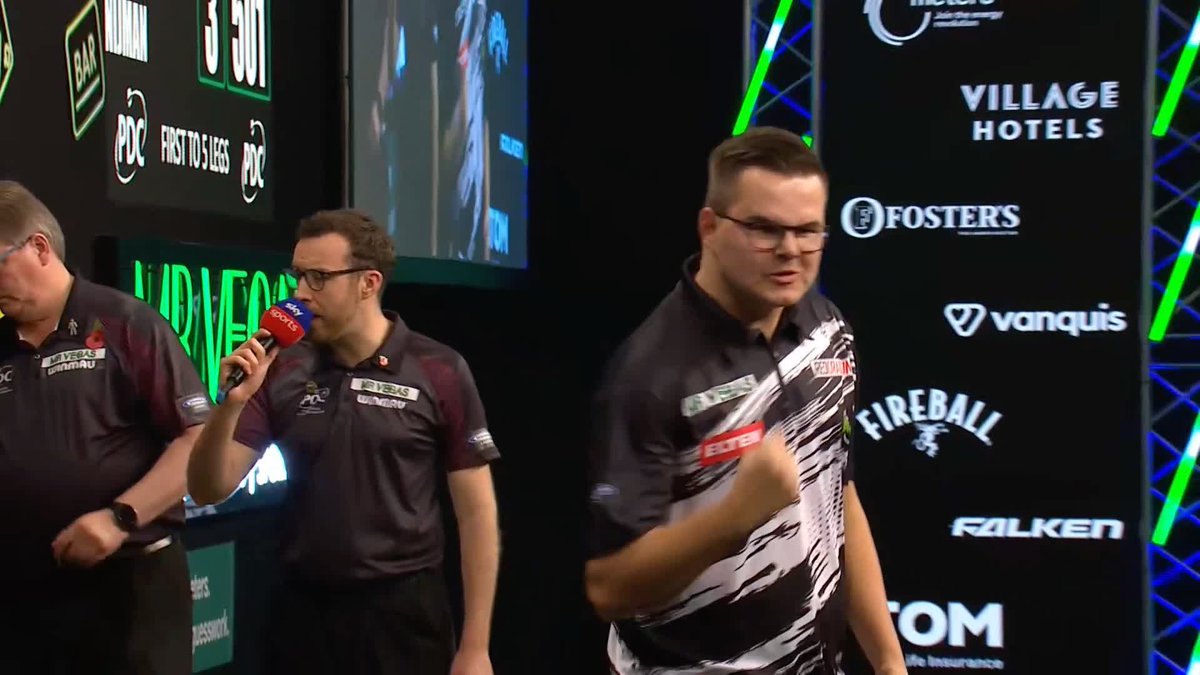 VAN VEEN SPRINTS TO THE FINISH LINE! Gian van Veen averages over 107 and crashes in SEVEN 180s to defeat Wessel Nijman 5-3! 📺 #GSOD | Group F