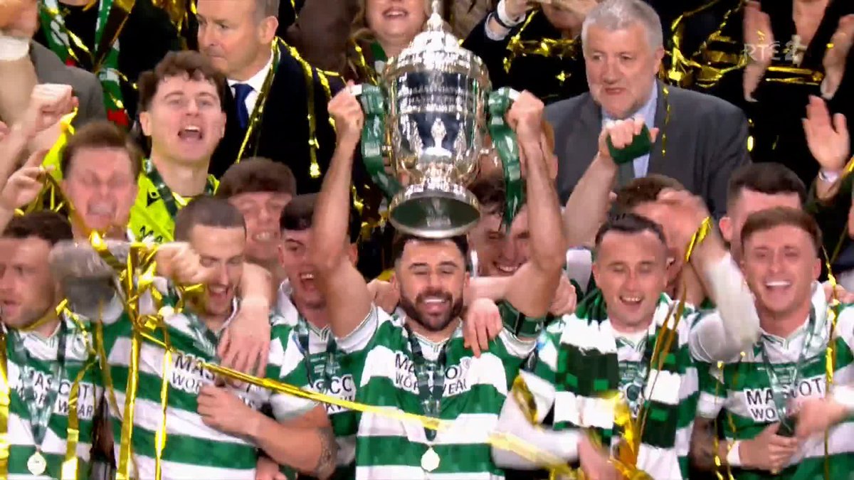 The celebrations are underway! 🏆🍾