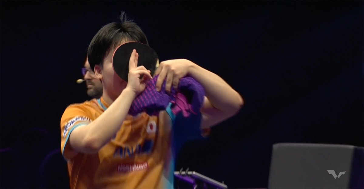 #WTTチャンピオンズフランクフルト🇩🇪 松島輝空がついに頂点へ!!👑✨ チウ・ダンを激しい打ち合いの末下し、チャンピオンズ初制覇を果たす!!🔥🔥🔥 ■男子シングルス決勝 🇯🇵#松島輝空 4-1 チウ・ダン🇩🇪 11-8/15-13/11-13/18-16/11-9
