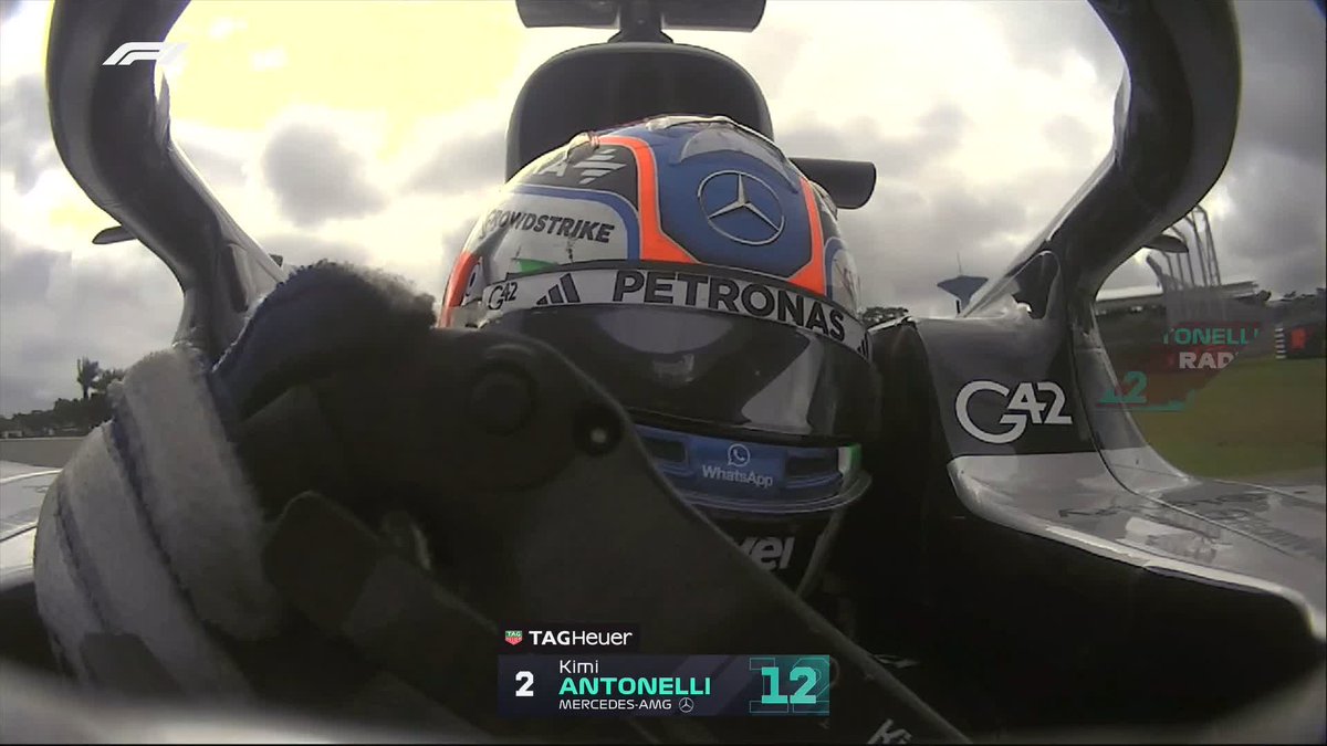 📻 "Oh my god, man. That was stressful!" A brilliant P2 for Kimi - his best ever result 👏👏 #F1 #BrazilGP